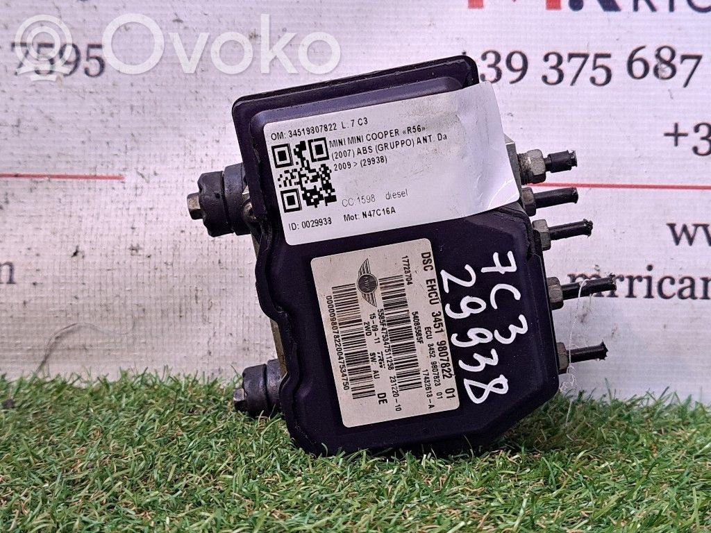 Mini One - Cooper Coupe R56 ABS bloks 
