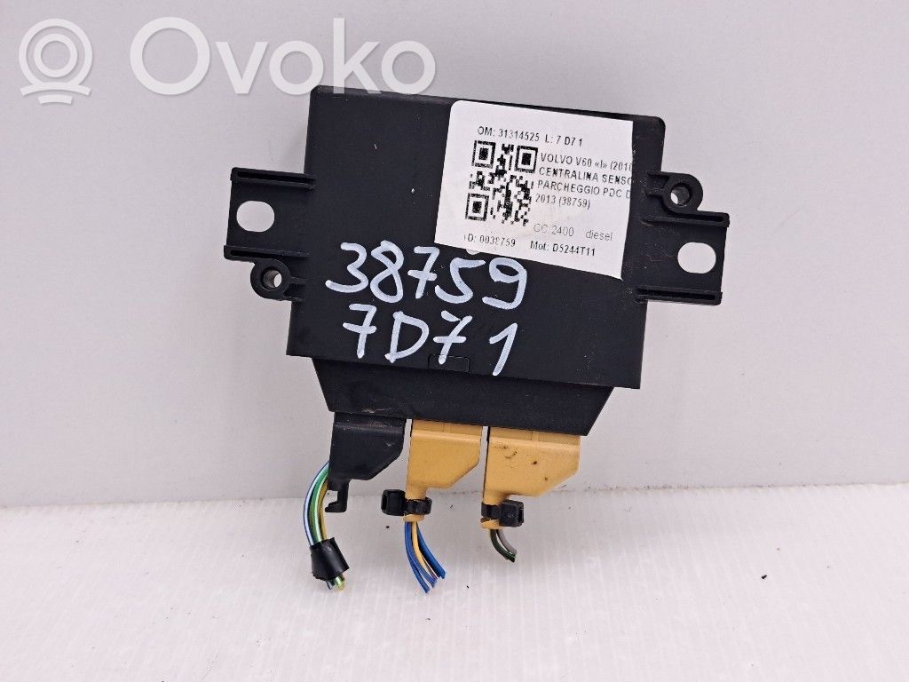 Parking PDC control unit/module   31314525,31314525,D5244T11