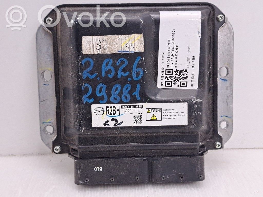 Engine control unit/module   R2BH18881D,R2BF,R2BH18881D