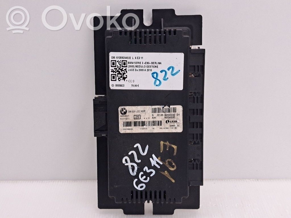 Valomoduuli LCM   61359204532,61359204532,N47D20A