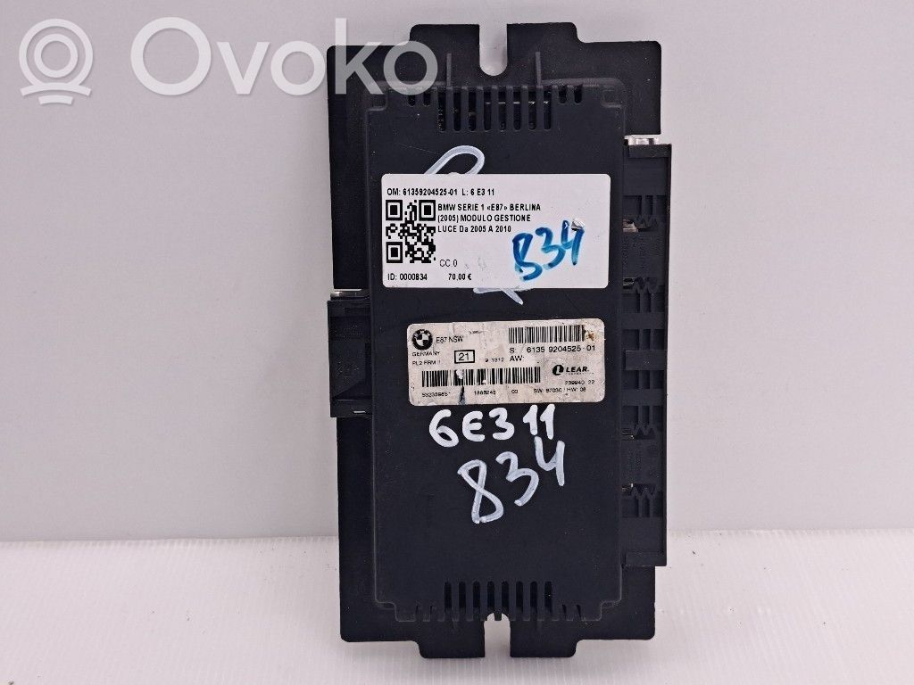 BMW 1 E81 E87 Light module LCM 