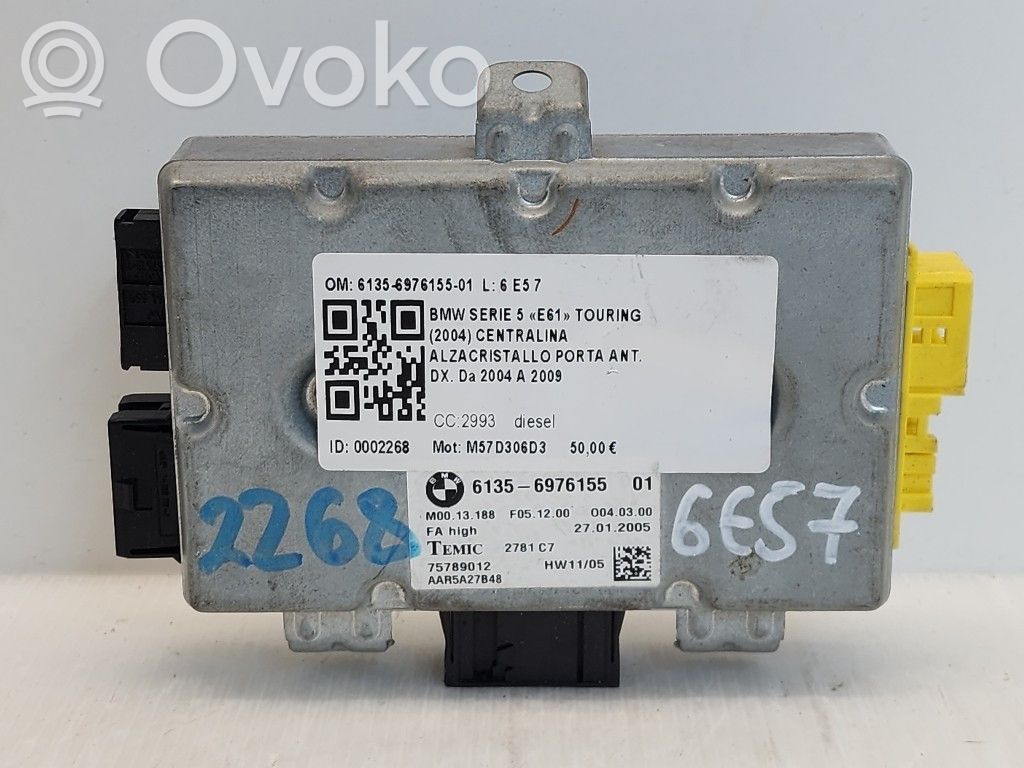 Oven ohjainlaite/moduuli   61356976155,61356976155,M57D306D3
