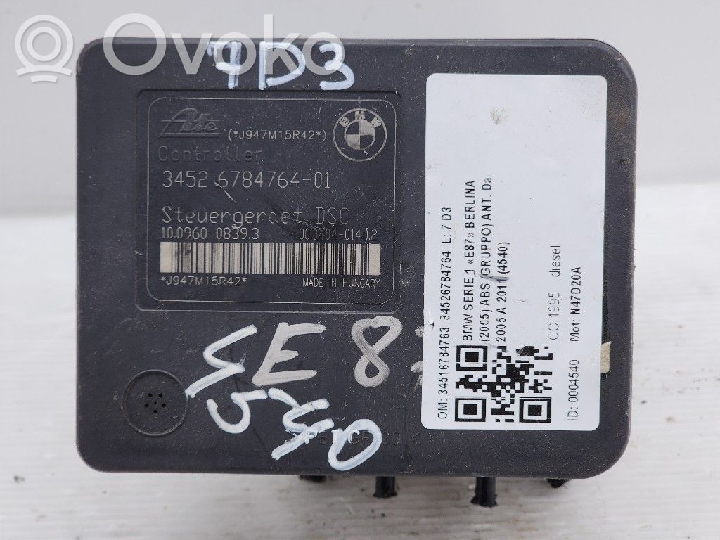 ABS-pumppu   34516784763,34516784763,N47D20A