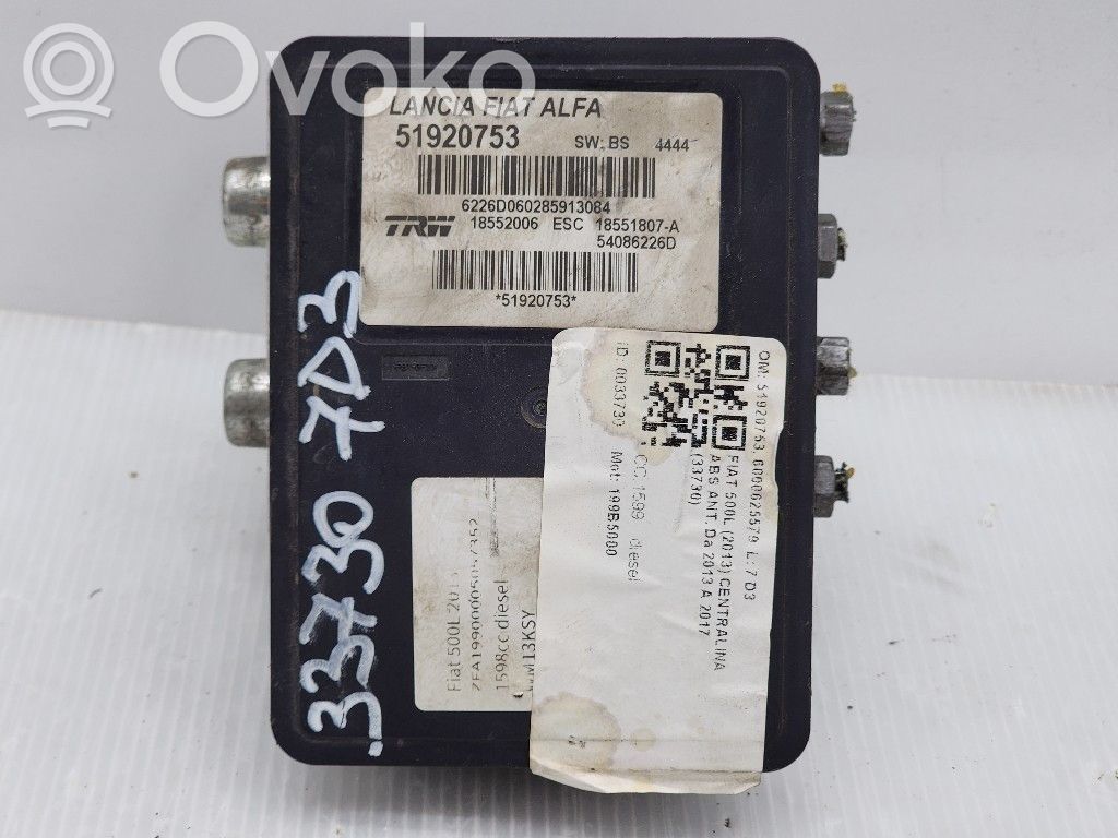 Fiat 500L Unitate/modul control ABS 