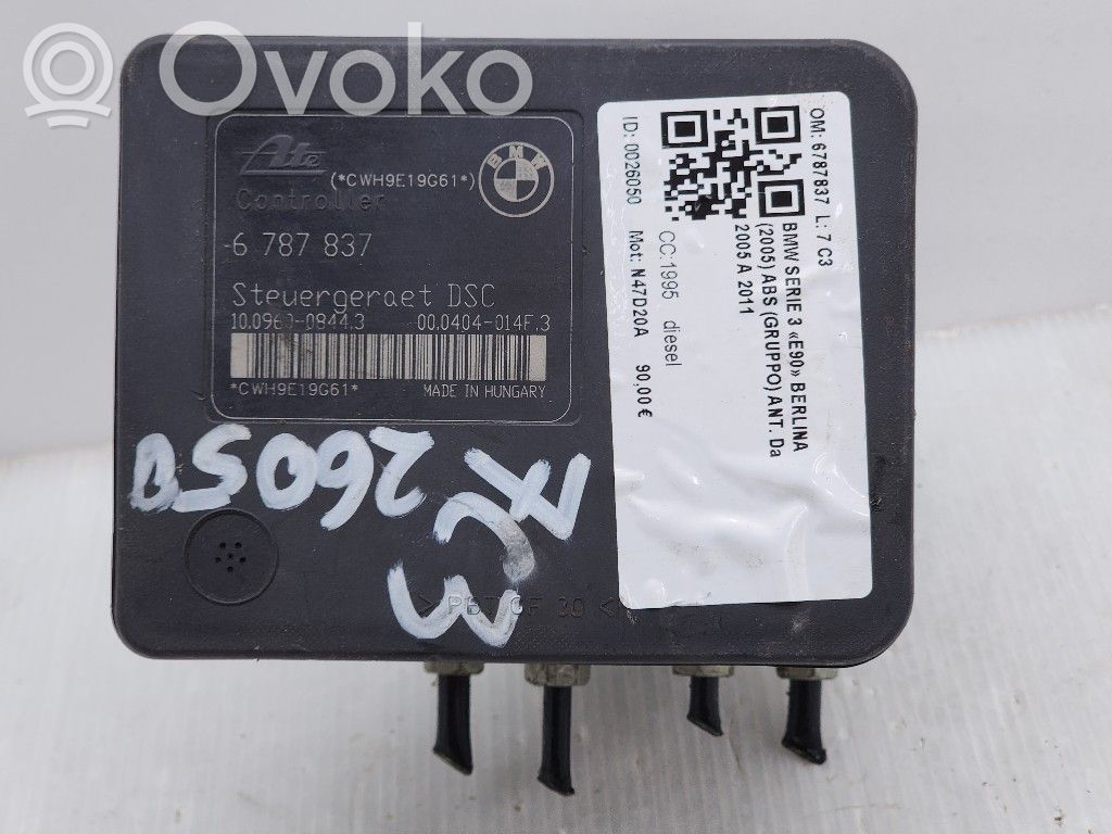 Pompă ABS   34512460468,34512460468,N47D20A