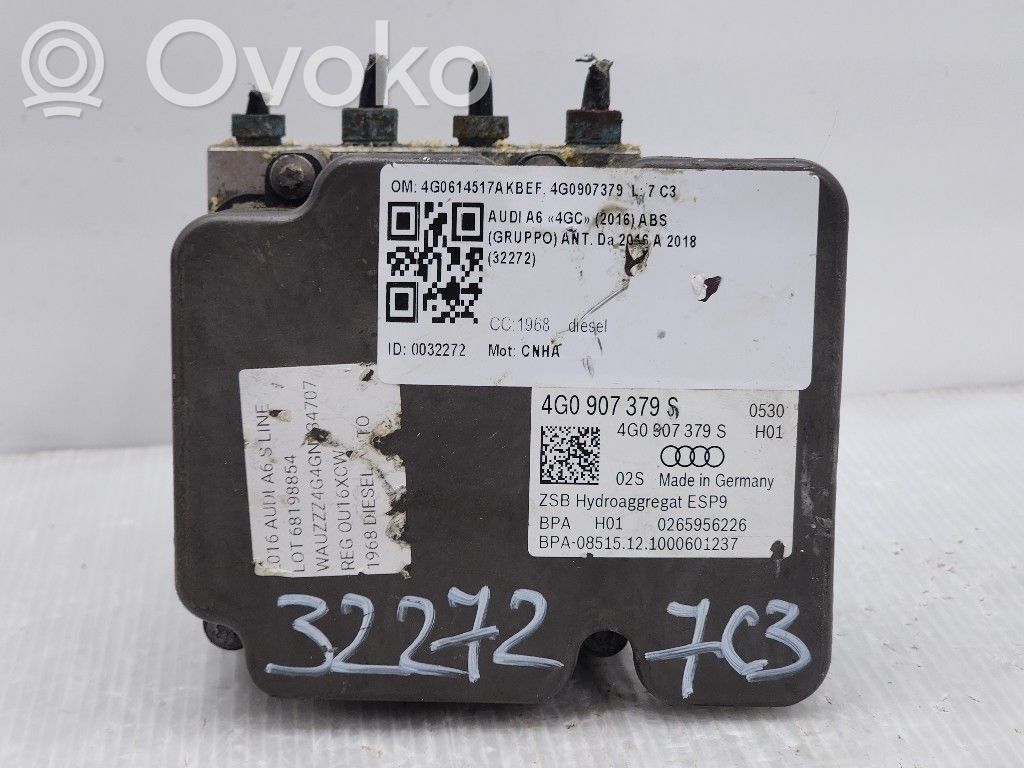 Audi A6 S6 C7 4G ABS-pumppu 