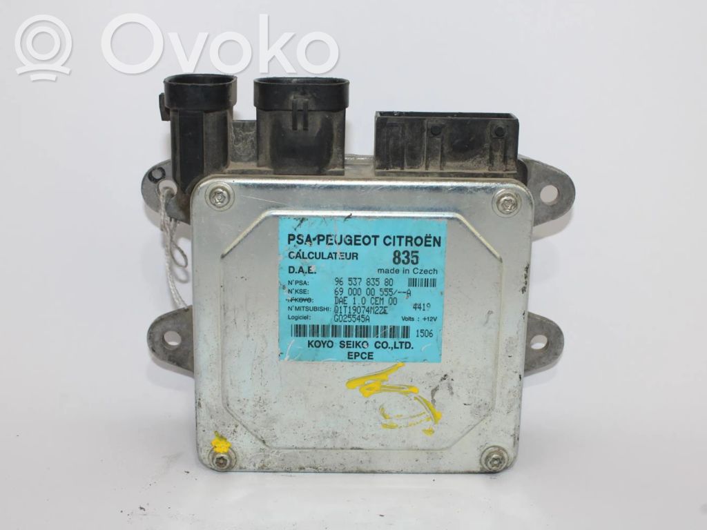 Unidad de control/módulo del motor   9653783580