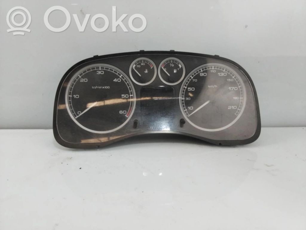 Peugeot 307 Vitezometru (grup de instrumente) 