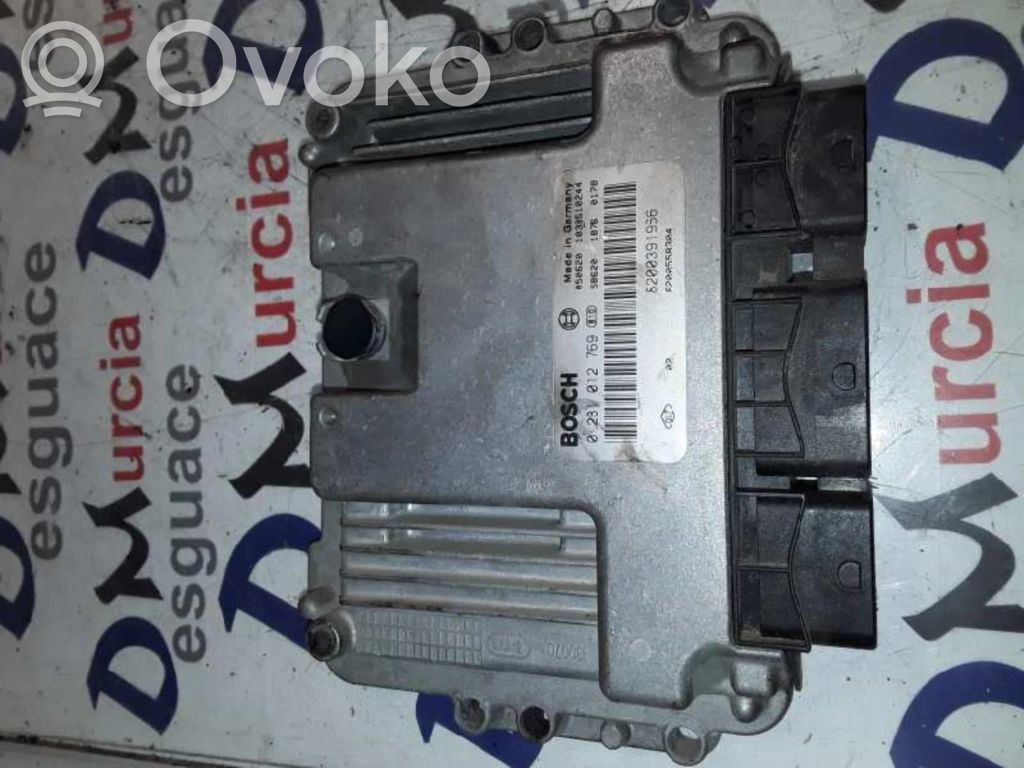 Renault Megane II Unitate control motor/modul ECU 