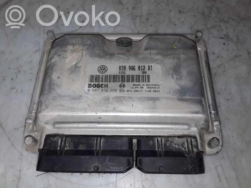 Unidad de control/módulo ECU del motor   038906012BT