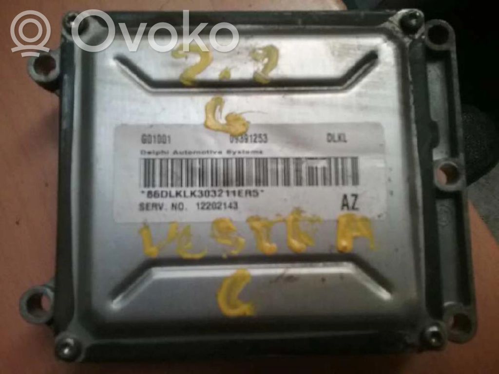 Engine control unit/module ECU   09391253