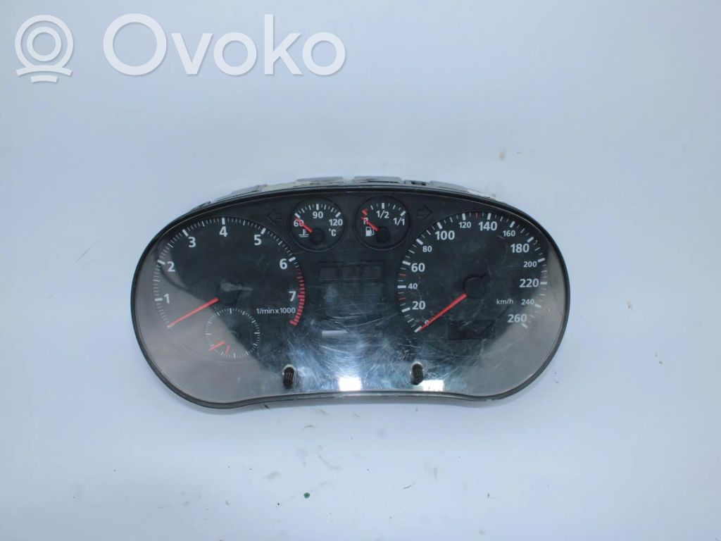 Audi A3 S3 8L Tachimetro (quadro strumenti) 