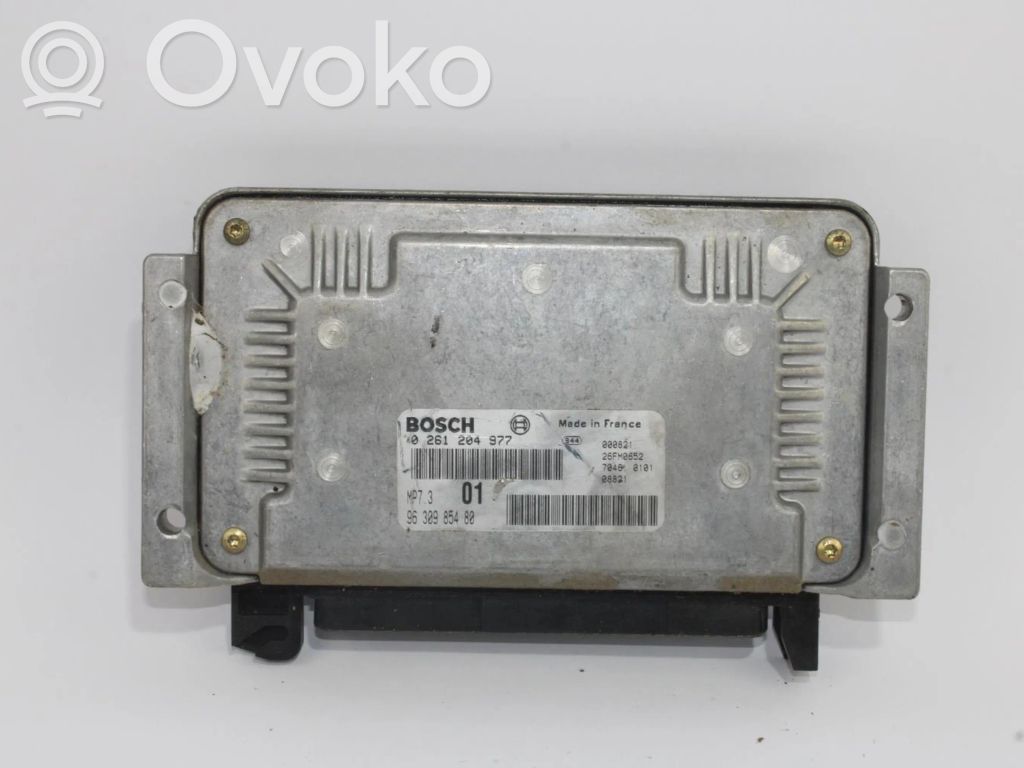 Citroen Berlingo Unité de commande, module ECU de moteur 