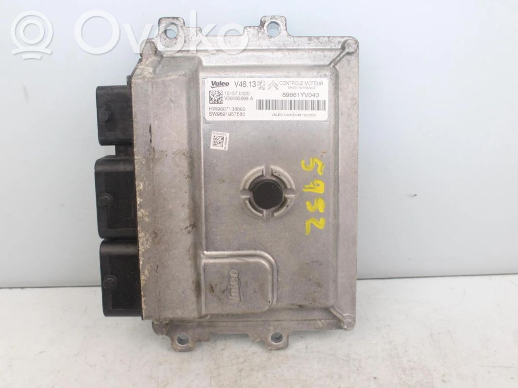 Peugeot 107 Engine control unit/module ECU 