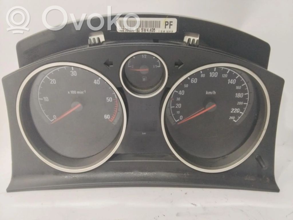 Opel Astra H Vitezometru (grup de instrumente) 