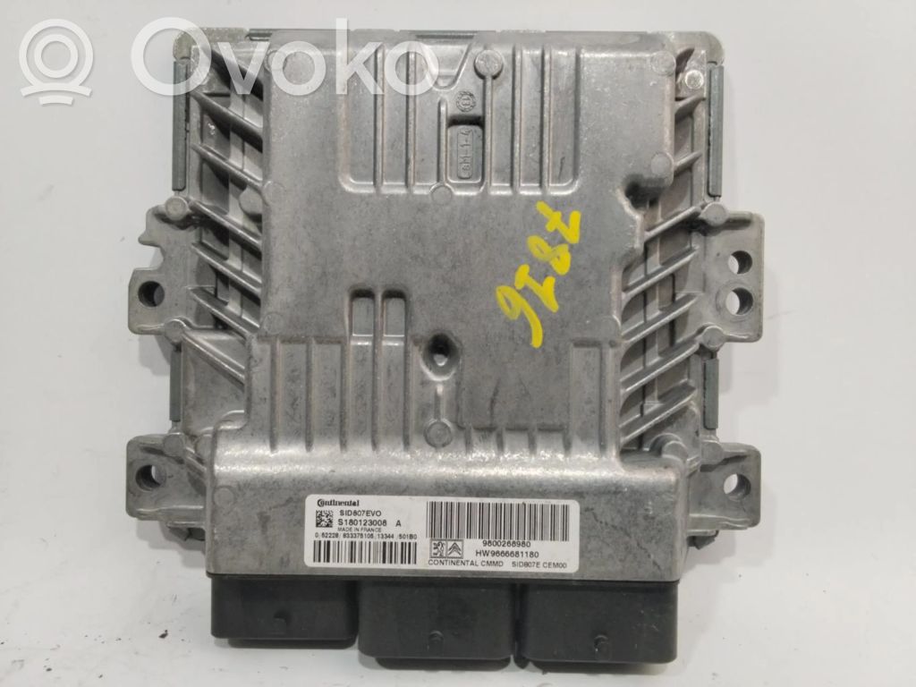 Engine control unit/module ECU   9800268980