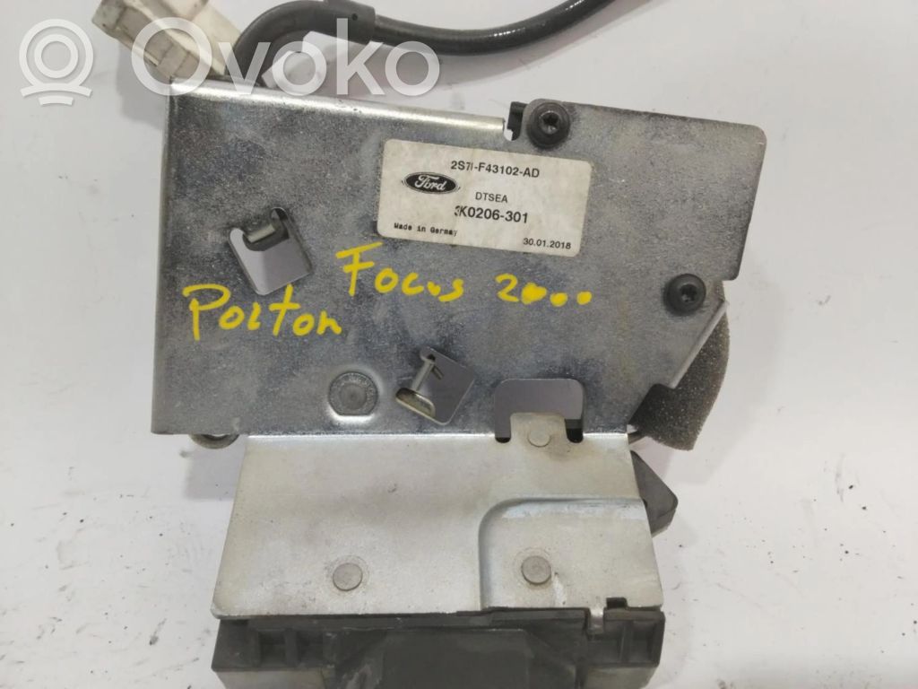 Ford Focus Blocco/chiusura/serratura del portellone posteriore/bagagliaio 