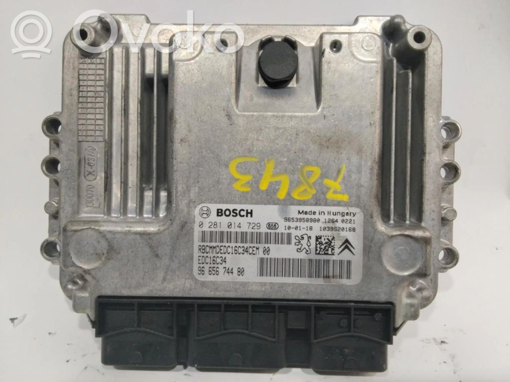 Citroen C4 Grand Picasso Centralina/modulo motore ECU