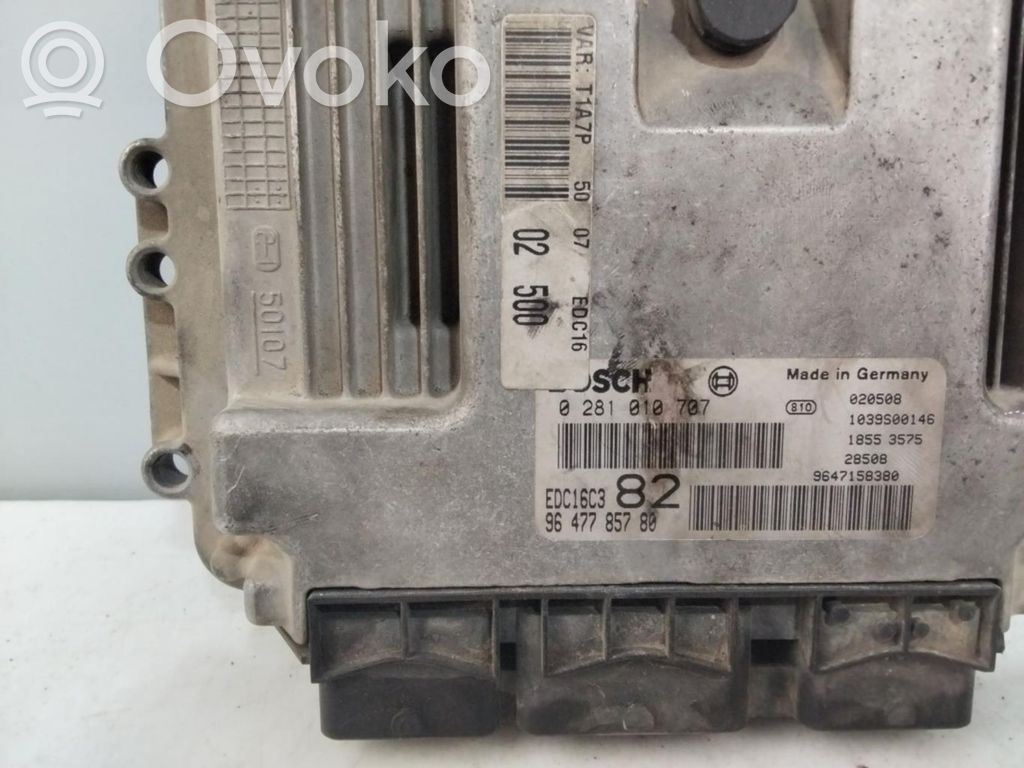 Peugeot 206+ Centralina/modulo motore ECU