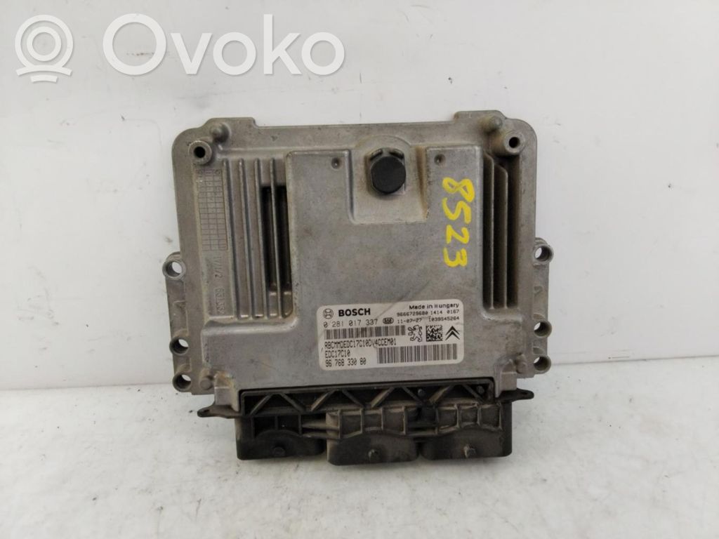 Unidad de control/módulo ECU del motor   9676833080