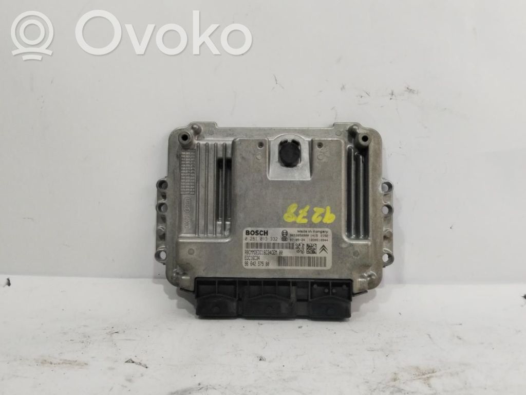 Peugeot 307 Unitate control motor/modul ECU 