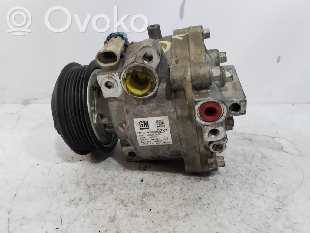 Opel Mokka Compresor (bomba) del aire acondicionado (A/C))