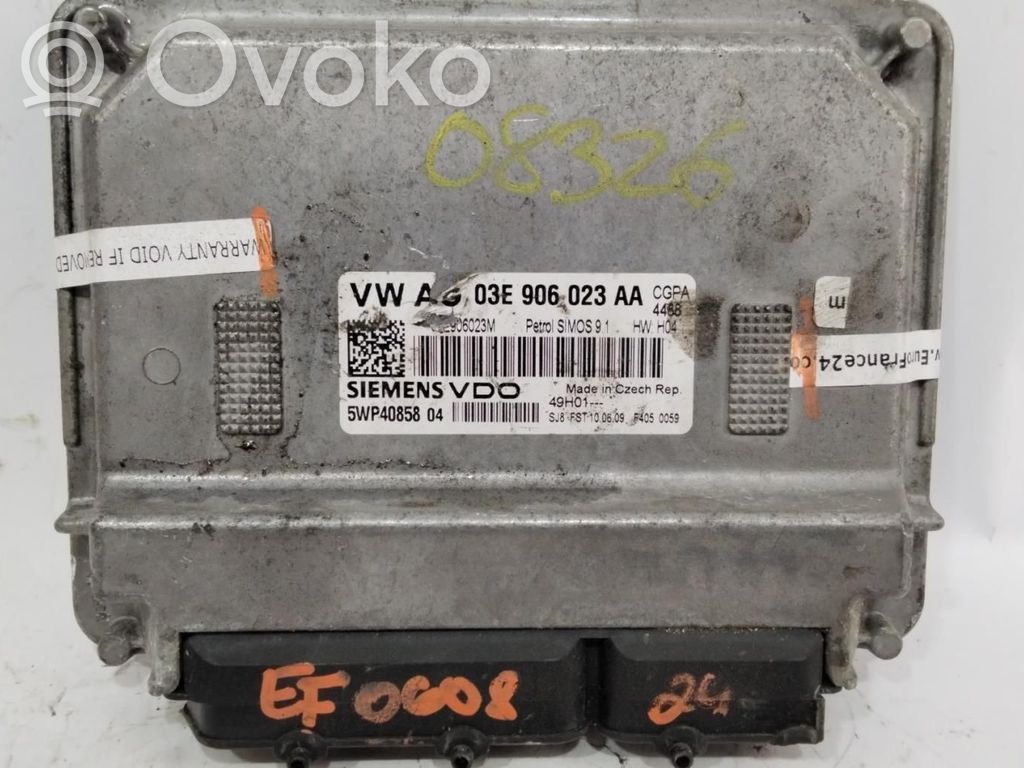 Seat Ibiza IV (6J,6P) Komputer / Sterownik ECU silnika 