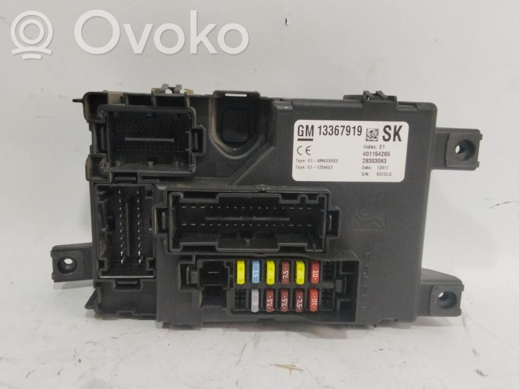 Opel Corsa D Módulo de fusible 