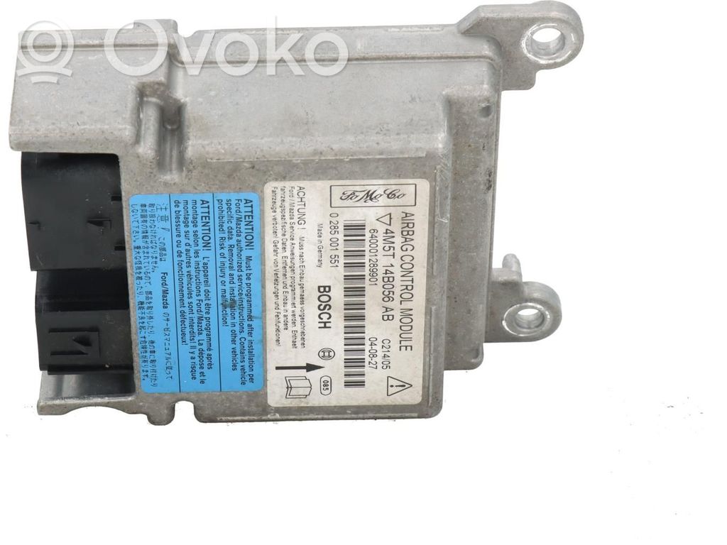 Ford Focus C-MAX Unitate/modul de comandă airbaguri 