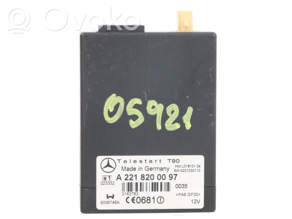 Mercedes-Benz C W203 Calculateur moteur ECU