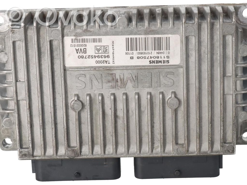 Unidad de control/módulo ECU del motor   9639452780
