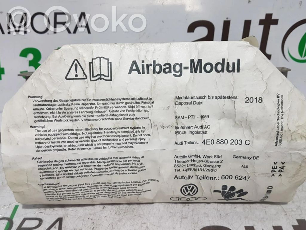 Audi A8 S8 D3 4E Etuoven turvatyyny 