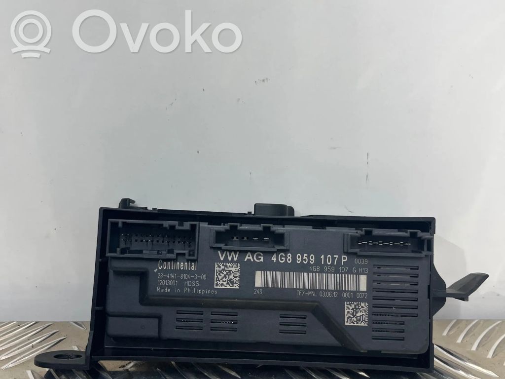 Audi A7 S7 4G Sterownik / Moduł elektrycznej klapy tylnej / bagażnika 