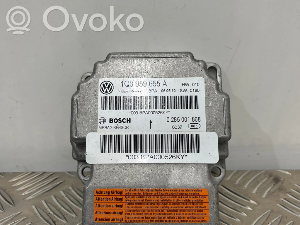 Volkswagen Eos Airbag control unit/module 
