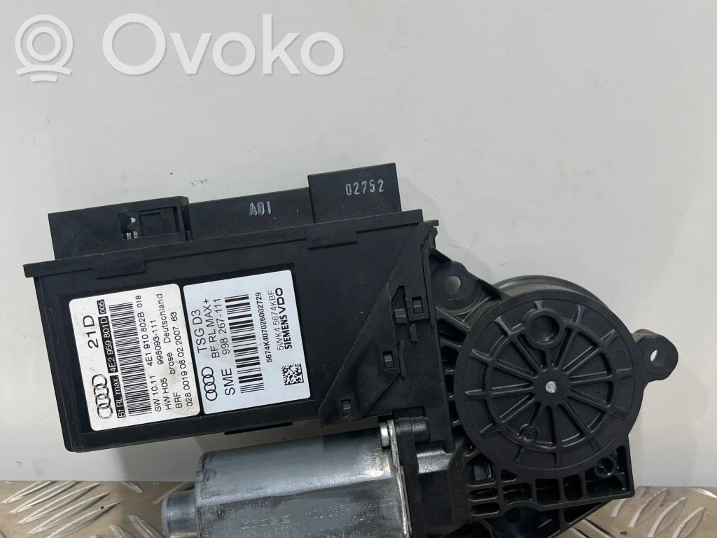Audi A8 S8 D3 4E Front door window regulator motor 