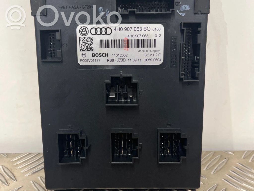 Audi A8 S8 D4 4H Moduł / Sterownik komfortu 