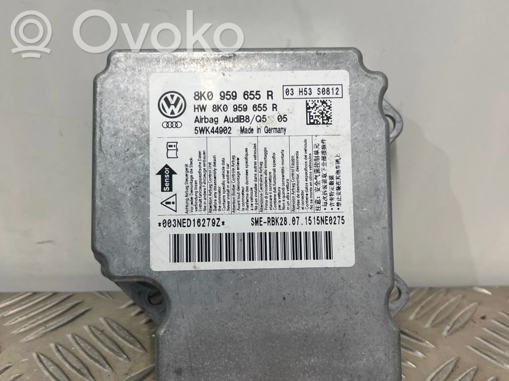 Sterownik / Moduł Airbag   8K0959655R,5WK44902