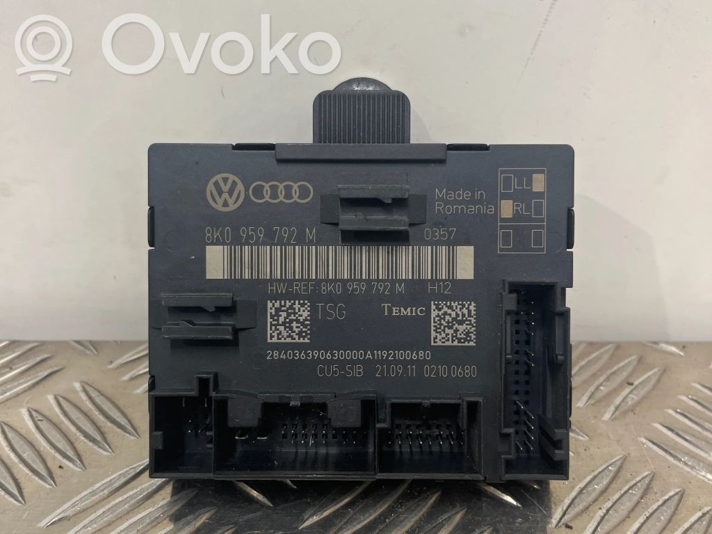 Audi Q5 SQ5 8R Door control unit/module 