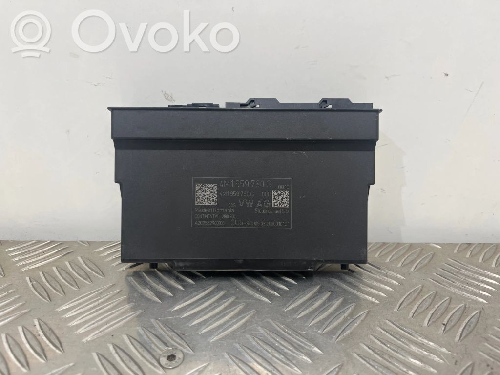 Audi Q7 4M Module de commande de siège 