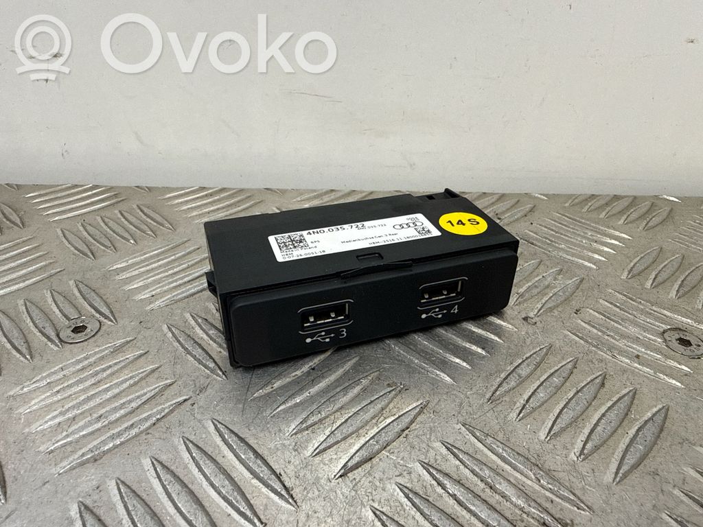 Audi A6 S6 C8 4K USB-pistokeliitin 