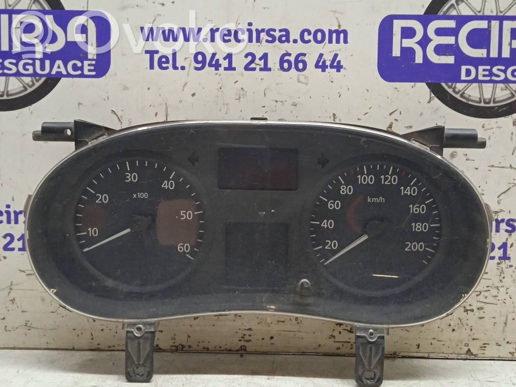 Renault Trafic II (X83) Speedometer (instrument cluster) 
