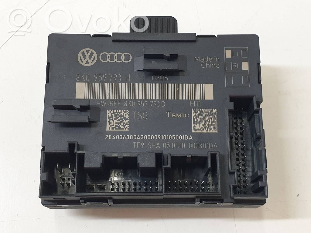 Autres unités de commande / modules   8K0959793H