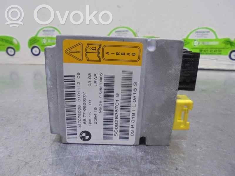 BMW 7 E65 E66 Unitate/modul de comandă airbaguri 