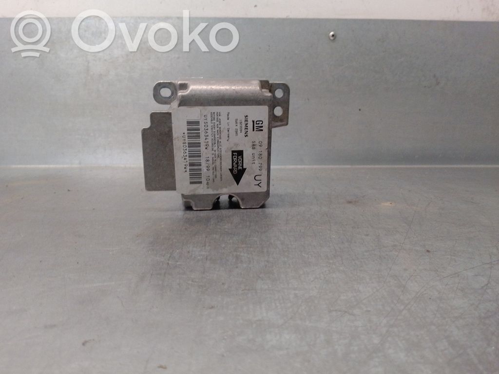 Opel Astra G Unitate/modul de comandă airbaguri 