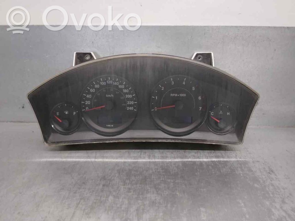 Jeep Grand Cherokee (WK) Geschwindigkeitsmesser Cockpit