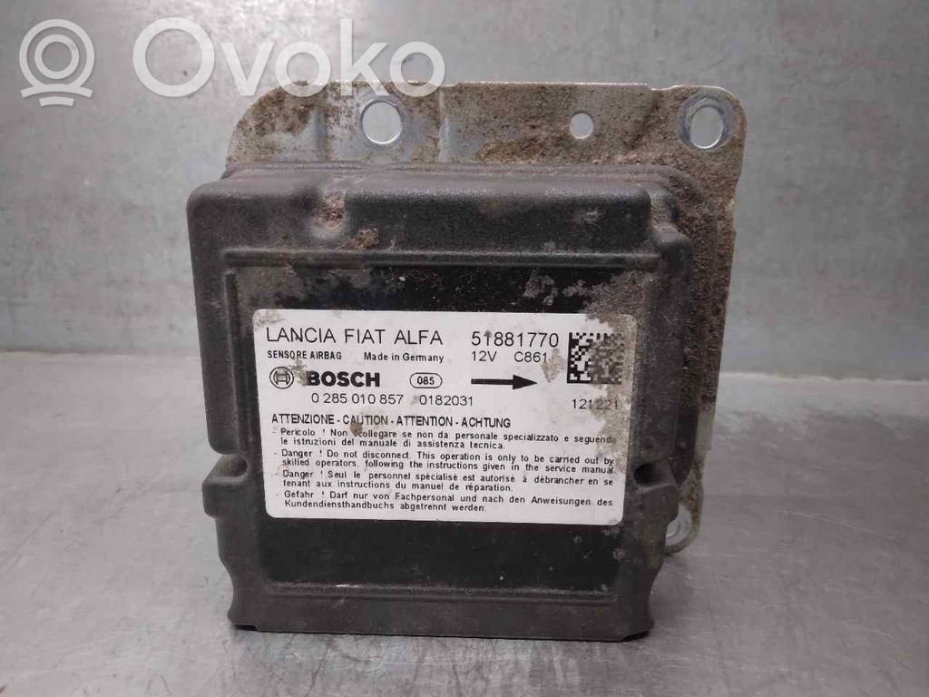 Fiat Doblo Unitate/modul de comandă airbaguri 
