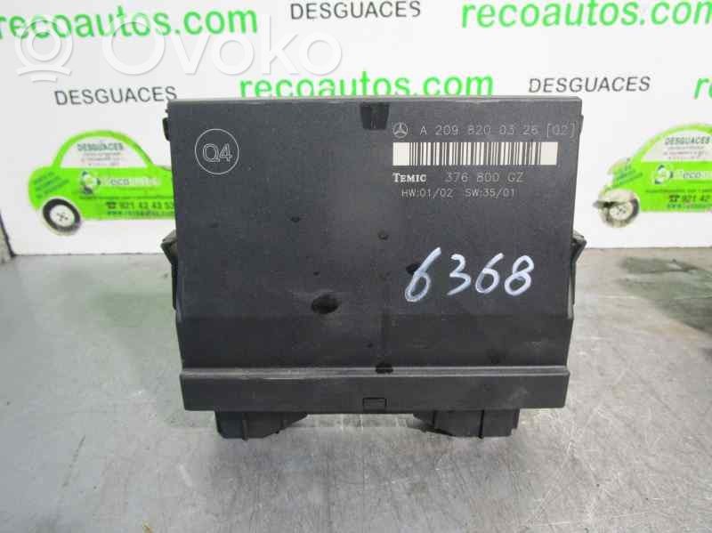 Mercedes-Benz CLK AMG A208 C208 Autres unités de commande / modules