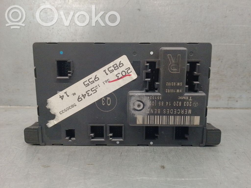 Mercedes-Benz C W203 Unidad de control de puerta 