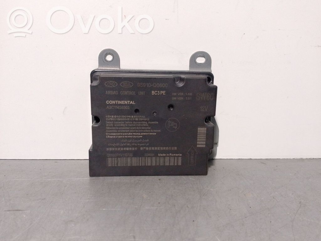 Hyundai Bayon Oro pagalvių valdymo blokas