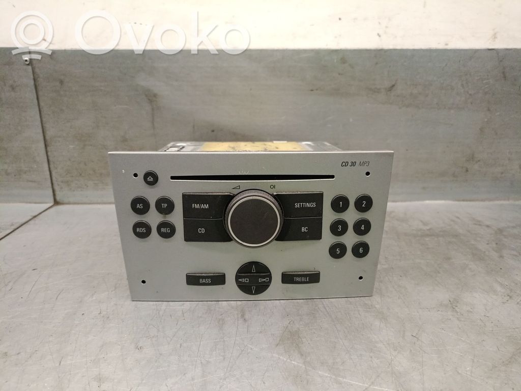 Opel Meriva A Sound HiFi control unit module 